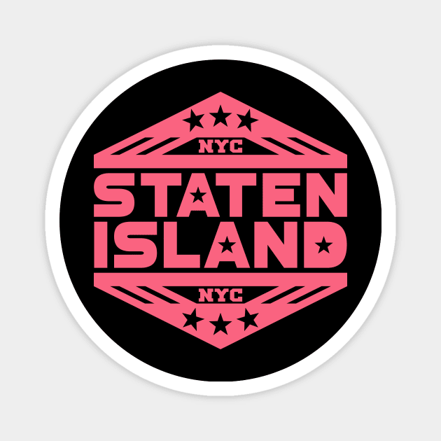 Staten Island Magnet by colorsplash